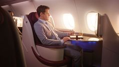 Best seats: Qatar Airways A350 biz class